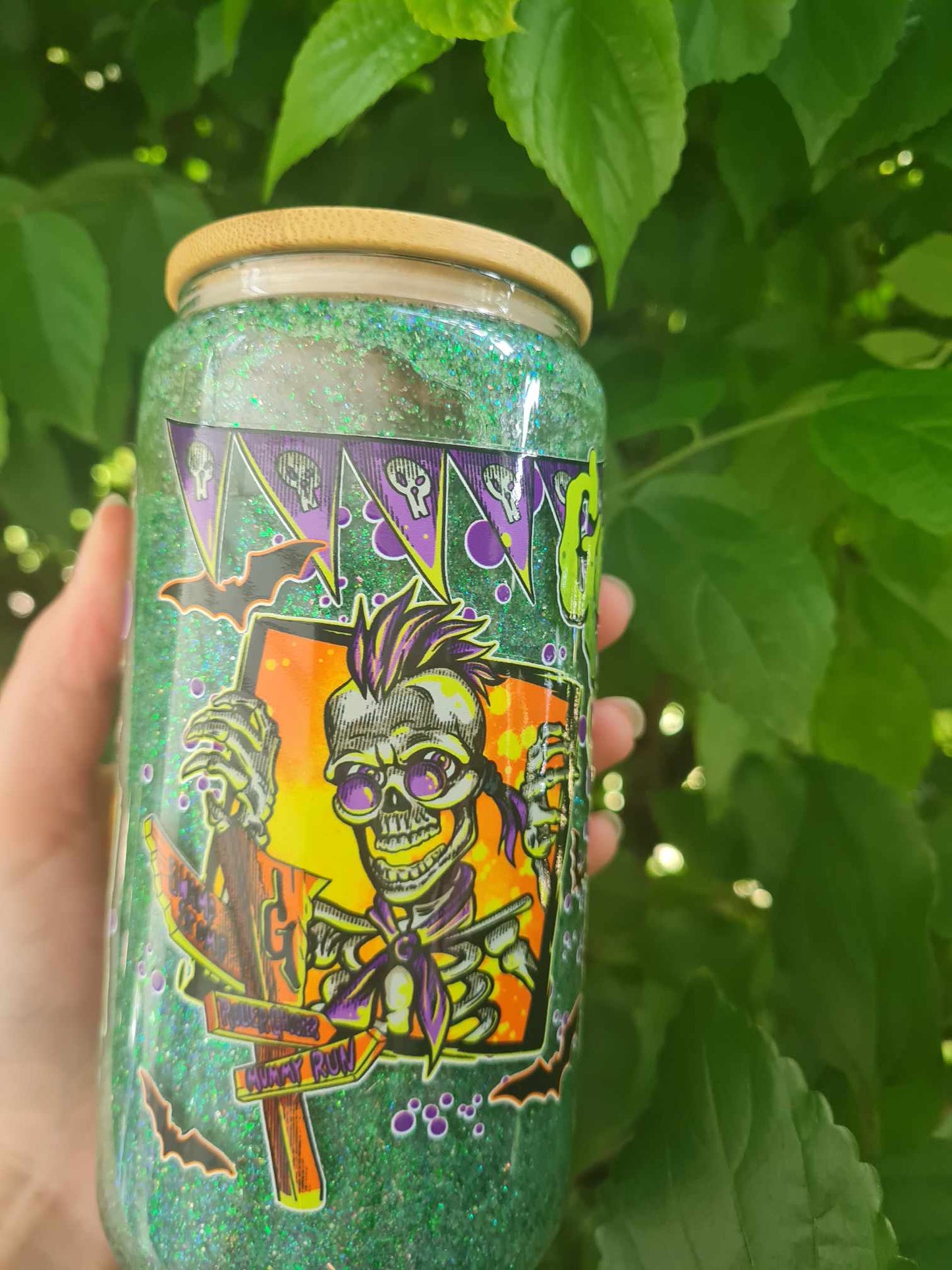 Halloween Snow Globe Cups