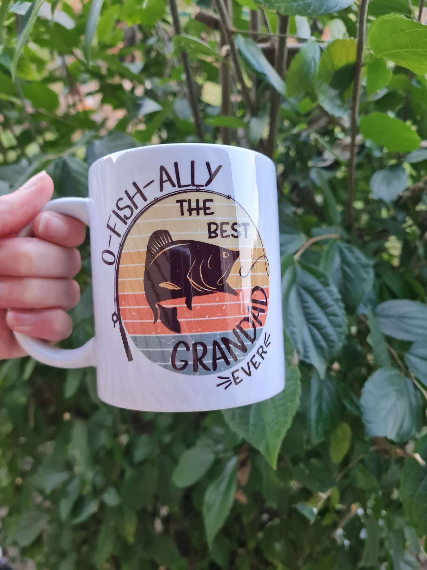 O-Fish-Ally The Best Grandad Ever Mug