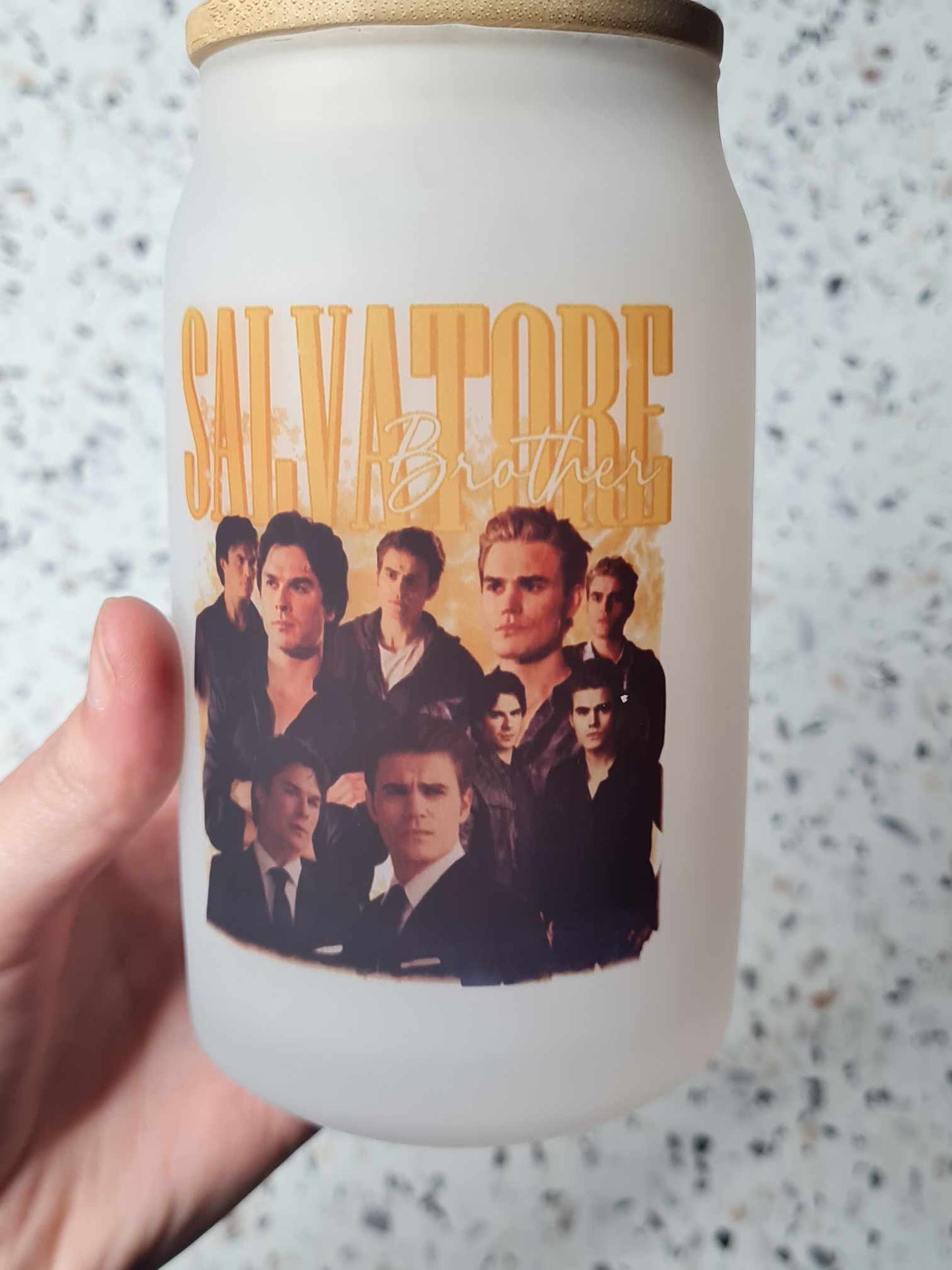 Salvatore Brothers Can Glass