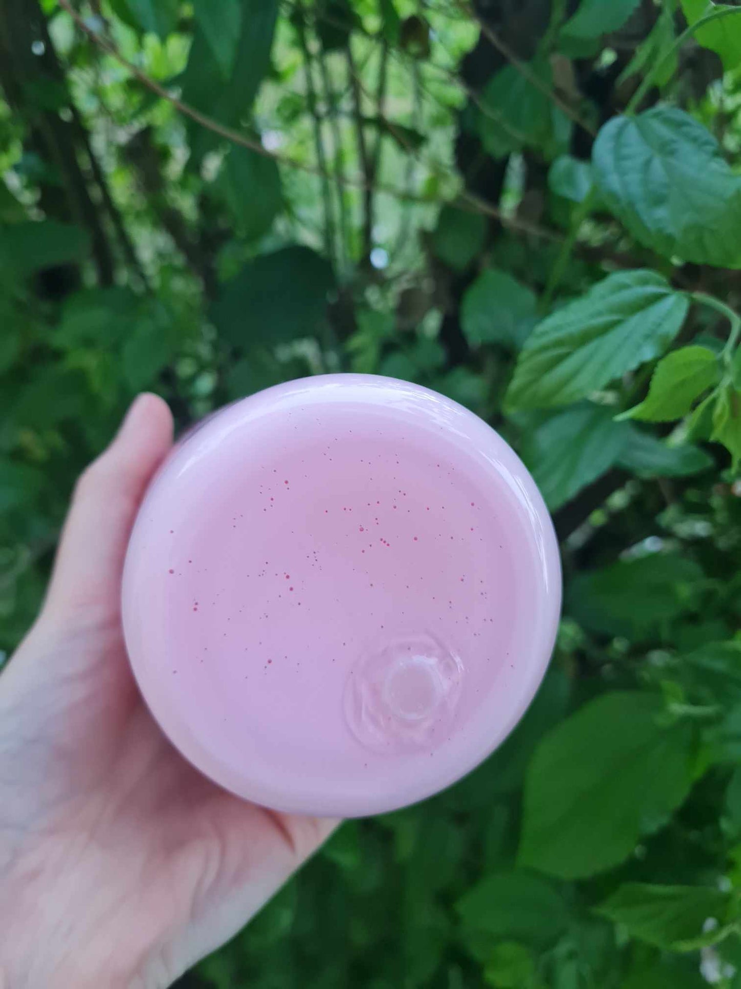 Strawberry Milk Snow Globe Tumbler