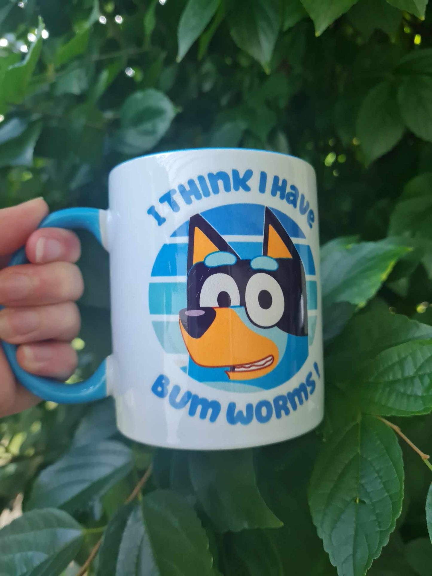 Bluey Bum Worms Mug
