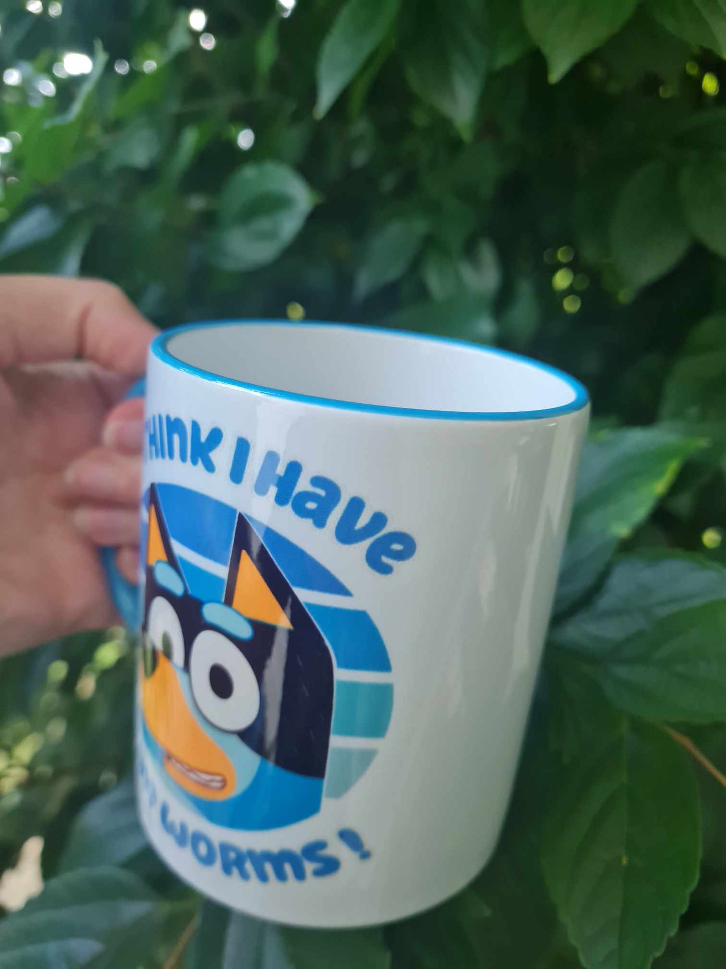 Bluey Bum Worms Mug