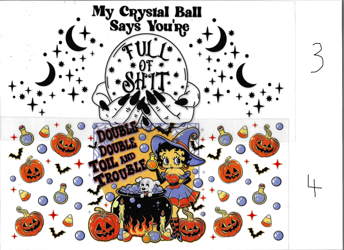 Custom Halloween 16oz Libbey